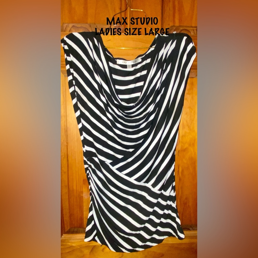 Black and white dress shirt